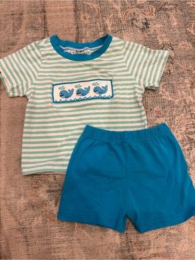 Boys Smocked Set